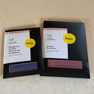 BNWT two pair of Knix leakproof bikini underwear x-small